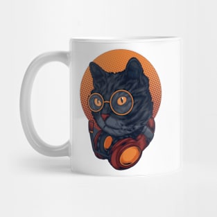 Music Cat Lover Cat Style Cat Mug